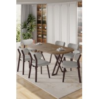 Комплект для столовой Hanah Home Axton Atlantic Pine Grey