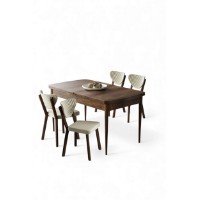 Комплект для столовой Hanah Home Exve Baroque Cream фото №2 — интернет-магазин Desire.md