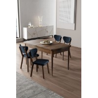 Комплект для столовой Hanah Home Exve Baroque Anthracite