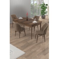Комплект для столовой Hanah Home Uzi Baroque Brown