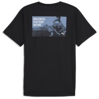Tricou bărbătesc Puma Run Greatness Graphic Puma Black/Ah26 q3, s.XXL imaginea #2 — magazin online Desire.md