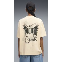 Tricou bărbătesc Puma Street Glam Bedazzled Graphic Buttercream, s.XL imaginea #4 — magazin online Desire.md