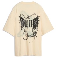 Tricou bărbătesc Puma Street Glam Bedazzled Graphic Buttercream, s.XL imaginea #2 — magazin online Desire.md