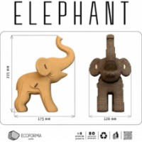 3D-puzzle Hot Laser Elephant (KSM1) imaginea #2 — magazin online Desire.md