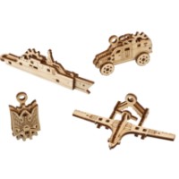3D-puzzle UGears Fidgets of Indomitability 