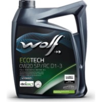 Моторное масло Wolf Ecotech D1-3 0W-20 5L