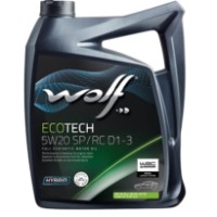 Моторное масло Wolf Ecotech D1-3 5W-20 4L