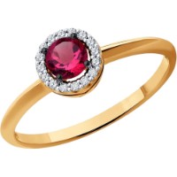 Inel SOLOVOV JEWELRY 51-210-01772-3 s.18 1,32g