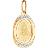 Pandantiv SOLOVOV JEWELRY 51-132-02855-1 1,59g imaginea #2 — magazin online Desire.md