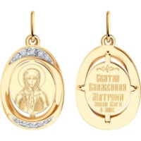 Pandantiv SOLOVOV JEWELRY 51-132-02855-3 1,62g