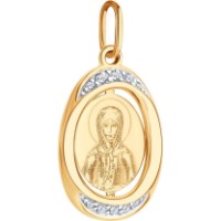 Pandantiv SOLOVOV JEWELRY 51-132-02855-3 1,62g imaginea #2 — magazin online Desire.md