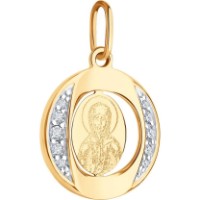 Pandantiv SOLOVOV JEWELRY 51-132-02856-3 1,55g imaginea #3 — magazin online Desire.md