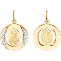 Pandantiv SOLOVOV JEWELRY 51-132-02856-3 1,55g