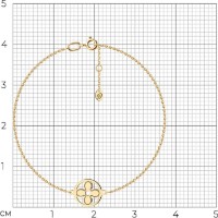 Brățară SOLOVOV JEWELRY 51-150-02973-1 s.19 1,68g imaginea #2 — magazin online Desire.md