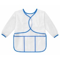 Șorț pentru creativitate New World L Transparent/Blue (DC016-1)