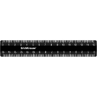 Riglă Erich Krause Classic 15cm Black (53872)