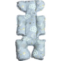 Salteluța pentru carucior Holala Kids Butterfly Grey Clouds