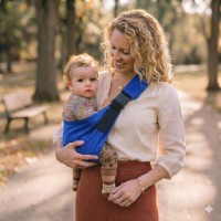 Port Bebe Holala Kids By Bagy Active Toddler Blue  imaginea #5 — magazin online Desire.md