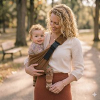 Port Bebe Holala Kids By Bagy Active Toddler Cappuccino  imaginea #5 — magazin online Desire.md