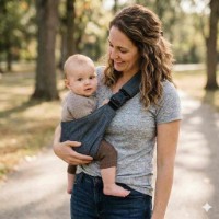 Port Bebe Holala Kids By Bagy Active Toddler Graphite imaginea #5 — magazin online Desire.md