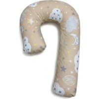 Husă pernă pentru alaptare Holala Kids Cappucino Clouds J