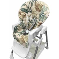 Husa pentru scaun de masa Holala Kids Classic Palm Beige