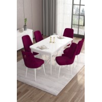 Комплект для столовой Hanah Home Are White Damson