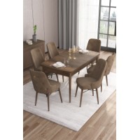 Комплект для столовой Hanah Home Are Baroque Brown