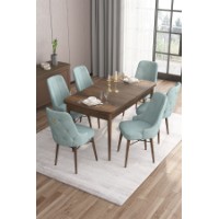 Комплект для столовой Hanah Home Are Baroque Sea Green