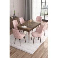 Set mobilă pentru bucătărie Hanah Home Are Baroque Pink