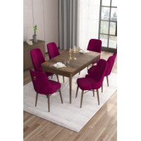 Комплект для столовой Hanah Home Are Baroque Damson