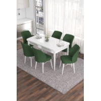 Set mobilă pentru bucătărie Hanah Home Eva White Khaki
