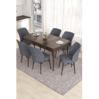 Комплект для столовой Hanah Home Eva Baroque Fume