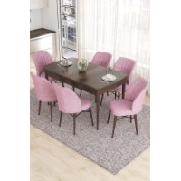 Комплект для столовой Hanah Home Eva Baroque Pink