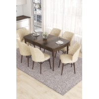 Комплект для столовой Hanah Home Eva Baroque Cream
