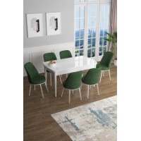 Комплект для столовой Hanah Home Han White Khaki