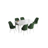 Комплект для столовой Hanah Home Han White Khaki фото №2 — интернет-магазин Desire.md