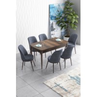 Комплект для столовой Hanah Home Han Baroque Fume