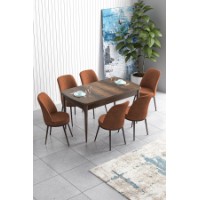 Комплект для столовой Hanah Home Han Baroque Tile Red