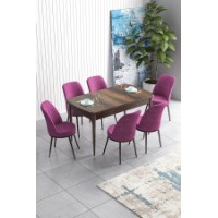 Комплект для столовой Hanah Home Han Baroque Purple