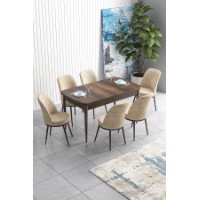 Комплект для столовой Hanah Home Han Baroque Cream