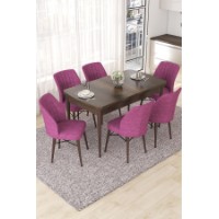 Комплект для столовой Hanah Home Nef Baroque Purple
