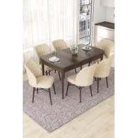 Комплект для столовой Hanah Home Nef Baroque Cream