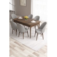 Комплект для столовой Hanah Home Roz Baroque Grey