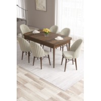 Комплект для столовой Hanah Home Roz Baroque Cream
