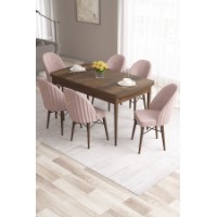 Комплект для столовой Hanah Home Roz Baroque Pink