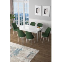 Комплект для столовой Hanah Home Zen White Khaki