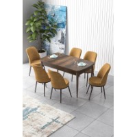 Set mobilă pentru bucătărie Hanah Home Zen Baroque Cappuccino