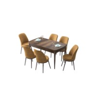 Set mobilă pentru bucătărie Hanah Home Zen Baroque Cappuccino imaginea #2 — magazin online Desire.md