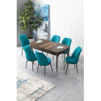 Комплект для столовой Hanah Home Zen Baroque Turquoise